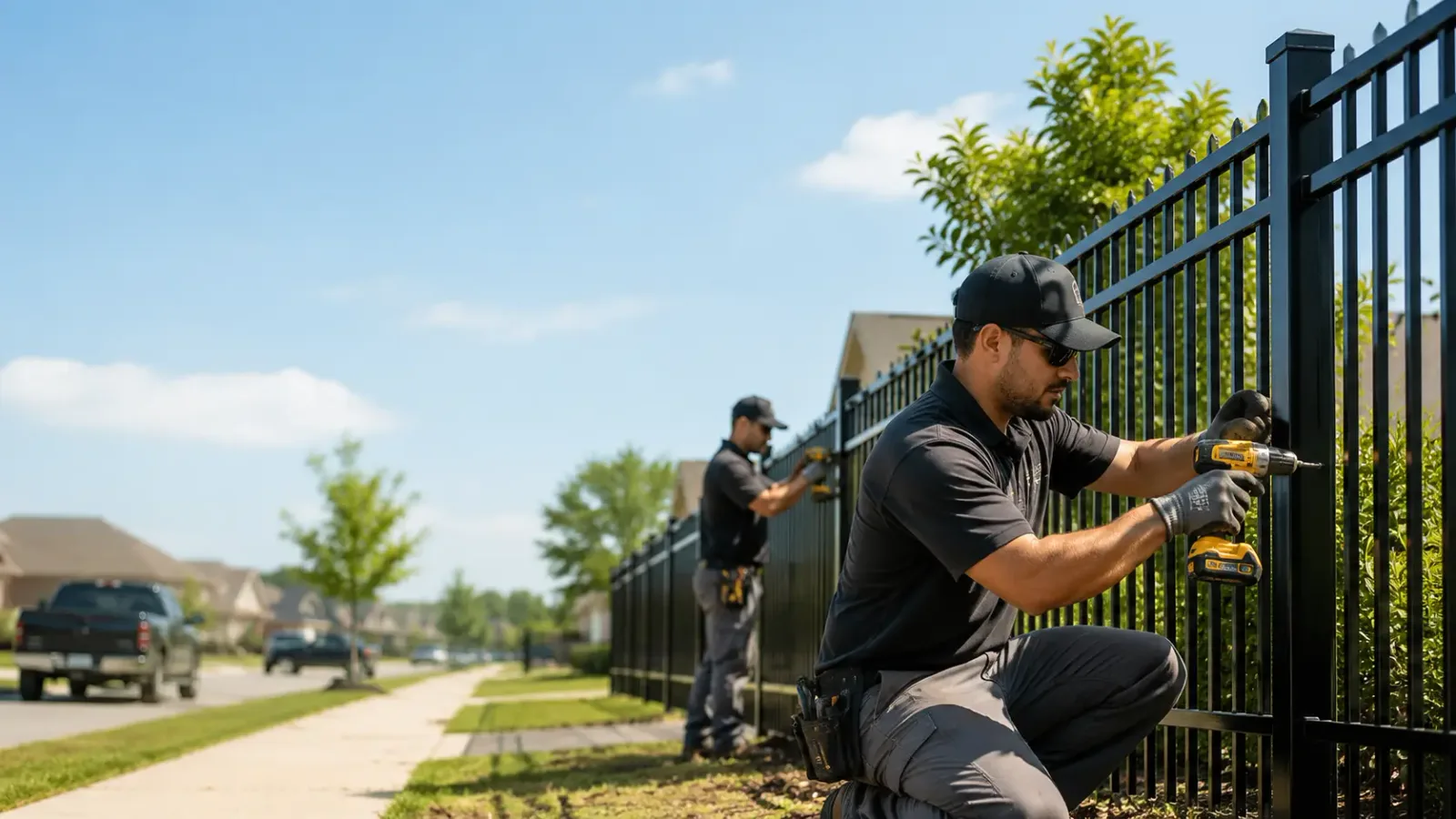 Metal Fence Installation in Eakly, OK